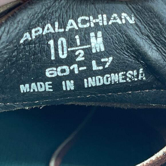 Frye Apalachian Shoes Mens 10.5 M Brown Leather Boat Slip On Deck Casual Moc main image 4